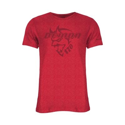 Challenger SRT® Demon 170 Men's Red Tonal Badge T-Shirt