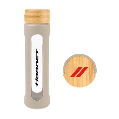 Hornet 25 oz. Bamboo Glass Bottle