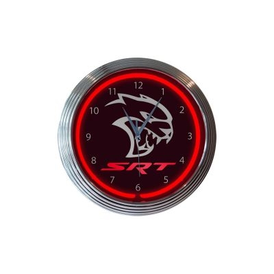 SRT® Hellcat Neon Clock