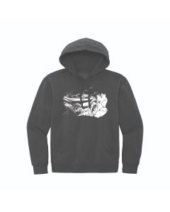 Challenger SRT® Demon 170 Men's Fleece Custom Graphic Hoodie