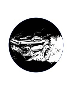 Challenger SRT® Demon 170 Round Custom Graphic Sticker