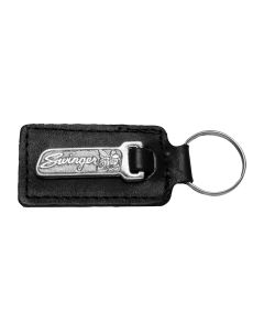 Swinger Classic Leather Keychain with Emblem