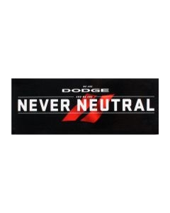 Never Neutral Decal