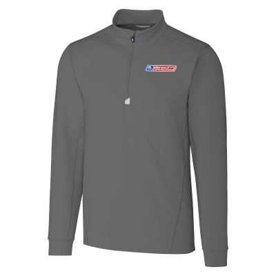 Direct Connection Men's Grey Half Zip Pullover
