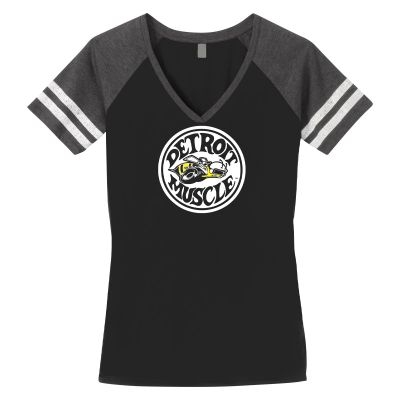 Women's Detroit Muscle Super Bee Football T-Shirt