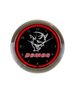 Demon Neon Clock