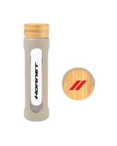 Hornet 25 oz. Bamboo Glass Bottle